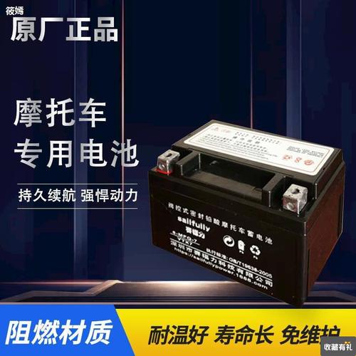 摩托车电池12v通用踏板助力车女装车鬼火电瓶干电池12v7ah免维护